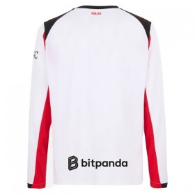 Camiseta de fútbol AC Milan 2ª equipación 2025-26 Manga Larga